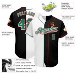 Grün-Weiß Fashion Schwarz Jersey Split Baseball Kelly Authentic Custom Grün-Weiß Fashion Schwarz Jersey Split Baseball Kelly Authentic Custom
