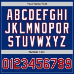 Royal Baseball Red-Light Fashion Trikot Split Authentic Custom Blau Royal Baseball Red-Light Fashion Trikot Split Authentic Custom Blau