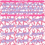 Pink Design Authentic Blau-Rosa Custom Baseball 3D Brustkrebs Muster Jersey