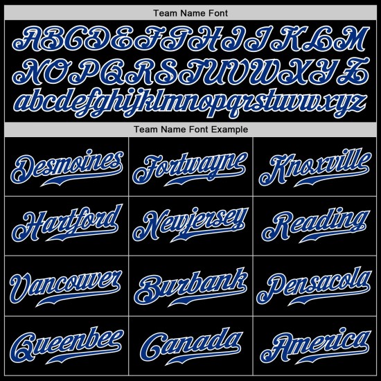 Authentisches grünes Royal-Kelly Split Jersey Black Fashion Custom Baseball Authentisches grünes Royal-Kelly Split Jersey Black Fashion Custom Baseball