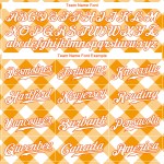Jersey Design Weiß Baseball Orange Weiß-Orange Muster Authentische Plaid 3D Custom Jersey Design Weiß Baseball Orange Weiß-Orange Muster Authentische Plaid 3D Custom
